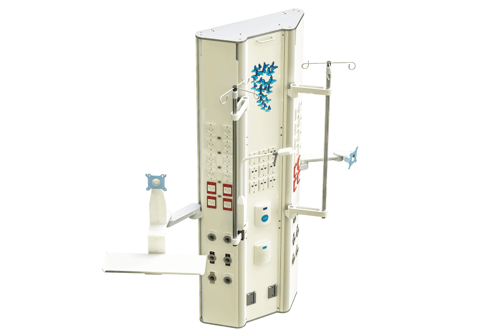 Power Column for Critical Care Unit