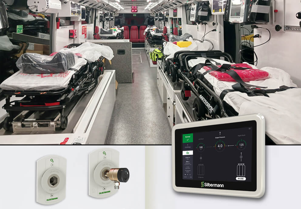 Multi Strecher Oxygen Delivery System