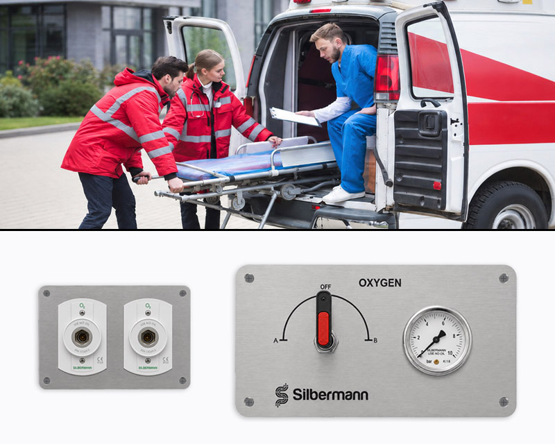 Manual Changeover Oxygen Delivery System for Ambulance
