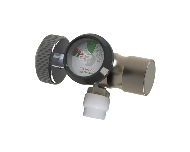 Compact Portable Medical Oxygen Regulator (3/4G Inlet)