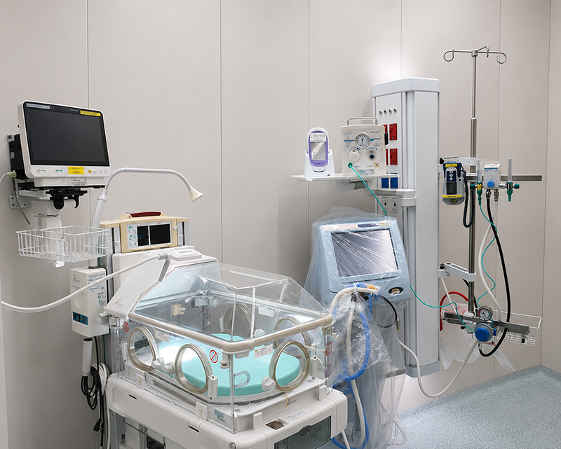 Compact Power Column for Critical Care Unit