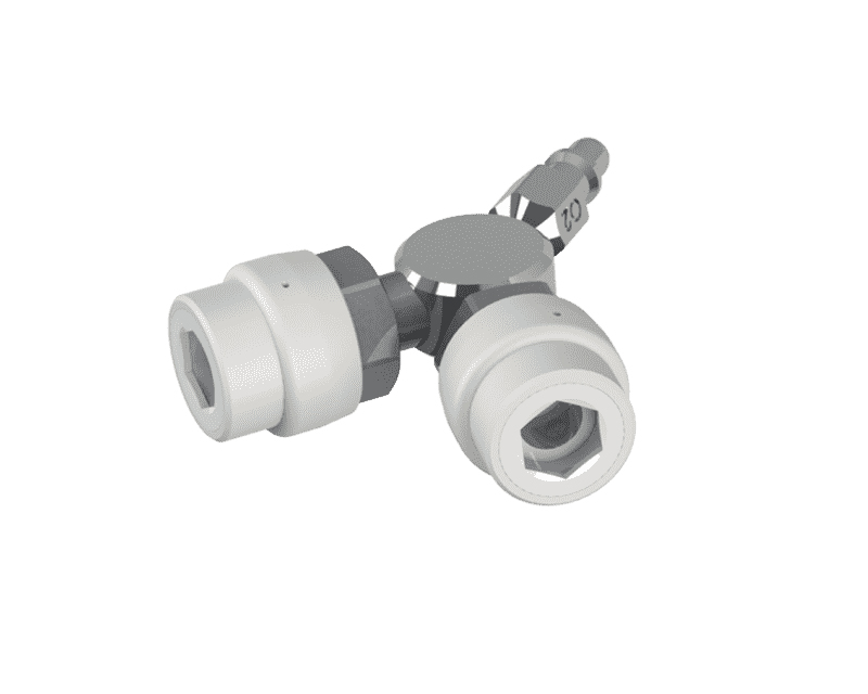 Dual Y Outlets Adapter