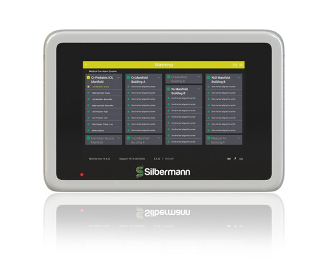 Medical Gas Main Alarm Panel