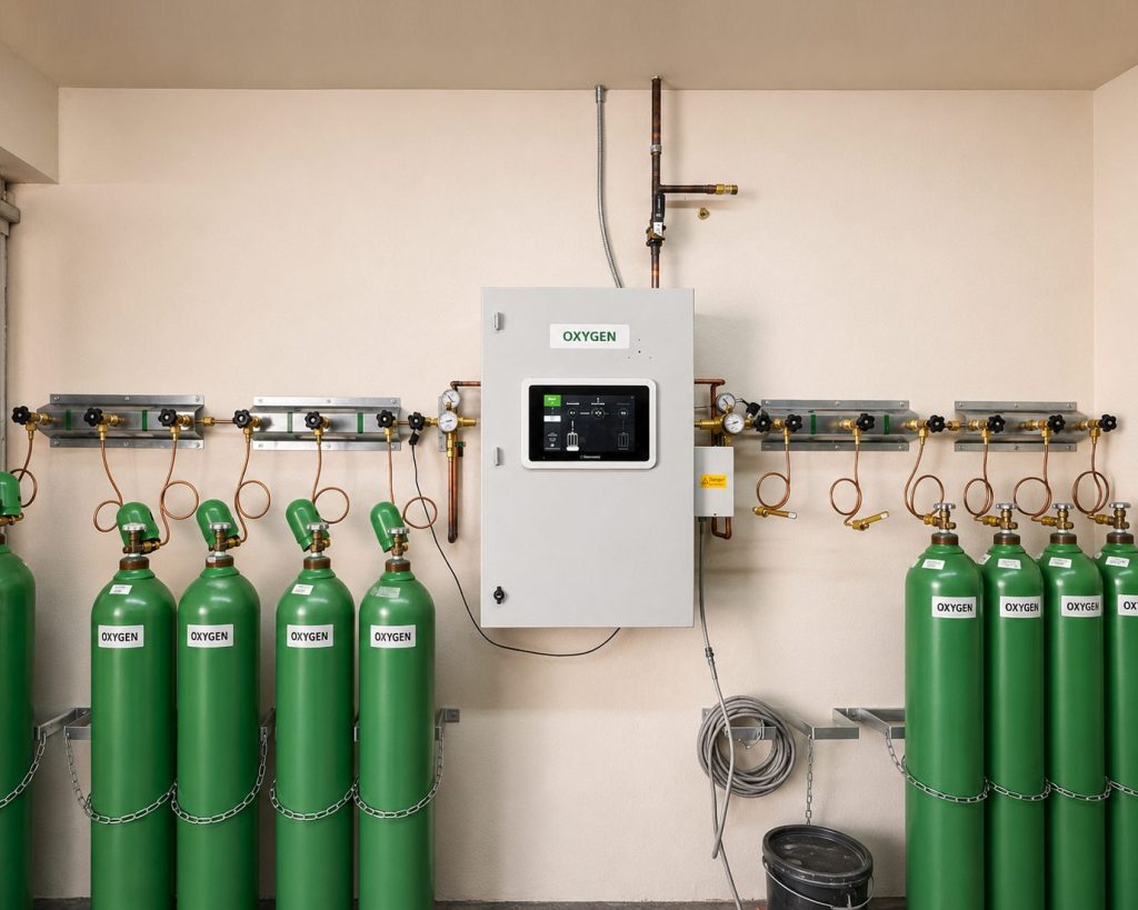 Mazor-AU: Fully Automatic Digital Medical Gas Manifold